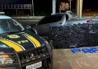Motorista abandona caminhonete com mais de 1 tonelada de maconha na fronteira