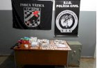 Polícia Militar, em operação conjunta com a Polícia Civil, prende traficante de drogas e apreende grande quantia em dinheiro e cocaína, em Paranaíba
