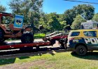 Polícia Militar Rodoviária recupera trator furtado em Anhanduí