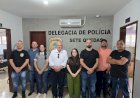 Diretor do Departamento de Polícia do Interior visita delegacias da área de fronteira