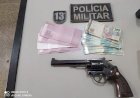 13º Batalhão de Polícia Militar, em novembro, apreende 06 armas de fogo em sua área de circunscrição