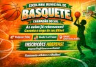 Escolinha de basquete da Prefeitura de Chapadão do Sul voltou às suas atividades e há vagas