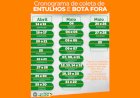 Prefeitura de Chapadão do Sul divulga calendário de coletas de entulhos para final de abril e maio