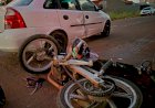 Homem fica ferido em acidente de trânsito envolvendo motocicleta em Chapadão do Sul
