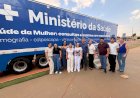 Carreta da Saúde da Mulher encerra passagem por Chapadão do Sul com 1.072 atendimentos