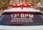 Homem é detido com facão após sair à procura de mulher que teria furtado carne de sua casa em Cassilândia