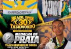 Prata internacional coloca atleta da Escolinha Municipal de Taekwondo de Chapadão do Sul no pódio do Brazil Open G2