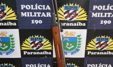 Polícia Militar prende homem por lesionar pai idoso e apreende arma de fogo em Paranaíba
