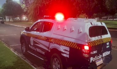 Condutor embriagado tenta fugir de blitz e acaba preso pela Polícia Militar