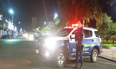 Em Paranaíba, Polícia Militar prende homem por dirigir embriagado e por pertubação do sossego