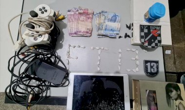 Polícia Militar prende traficante de drogas e recupera objetos furtados em Paranaíba