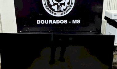 Mulher é presa pela Polícia Civil em Dourados, por receptação e posse ilegal de arma de fogo
