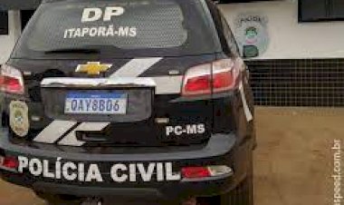 POLÍCIA CIVIL PRENDE RECEPTADOR DE MOTO FURTADA NO PÁTIO DO DETRAN DE ITAPORÃ