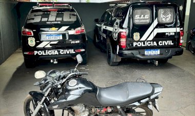 Polícia Civil recupera motocicleta subtraída em Três Lagoas