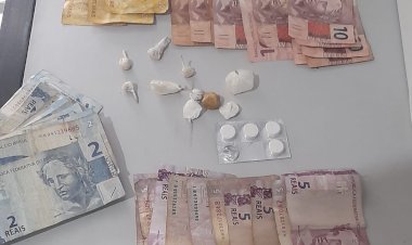 Polícia Militar em Três Lagoas realiza a prisão de casal por tráfico de drogas