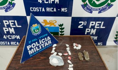 PM intensifica o combate ao tráfico de drogas e registra quatro ocorrências neste final de semana na área da 4ª CIPM