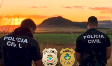 Trabalho conjunto da PC de Goiás e de MS prende foragido da justiça em Chapadão do Céu