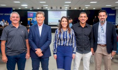 Vereadores participam do lançamento do Plano de Desenvolvimento Municipal