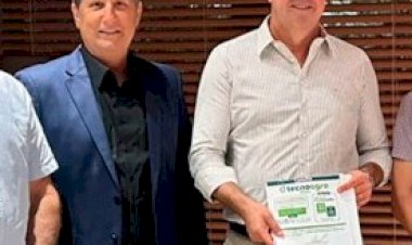 Prefeito Walter Schlatter cumpre agenda em Campo Grande e busca investimentos para nova pista de atletismo e obras estruturantes em Chapadão do Sul