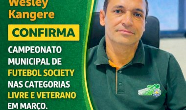 VEM AÍ: Campeonato Municipal de Futebol Society promete agitar março com categorias Livre e Veterano