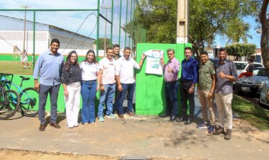 Câmara Municipal de Chapadão do Sul garante investimento e contribui para entrega do Centro Esportivo Esperança