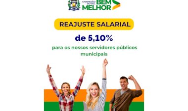 Prefeitura de Chapadão do Sul concede reajuste salarial e reforça valorização dos servidores públicos municipais