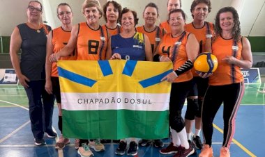 Delegação de Chapadão do Sul/MS conquista vice-campeonato estadual e se destaca pela solidariedade nos Jogos da Melhor Idade