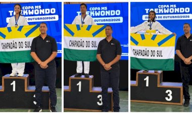 Taekwondo de Chapadão do Sul conquista 2º lugar por equipes na Copa MS 2026