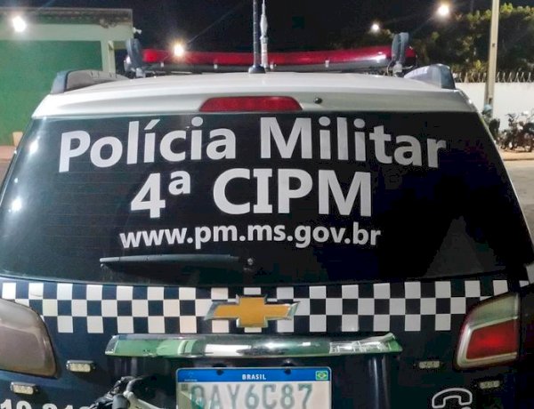 PM prende homem por violência doméstica após agressão e ameaça de incendiar companheira em Chapadão do Sul