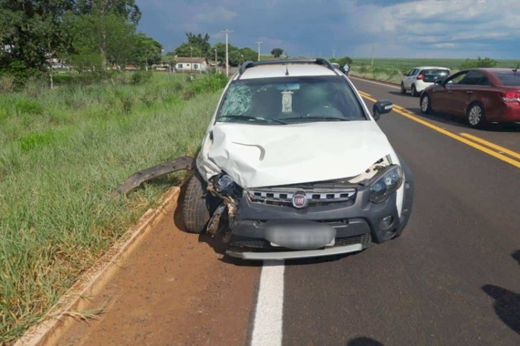Grave acidente na MS-430 em São Gabriel do Oeste deixa casal gravemente ferido