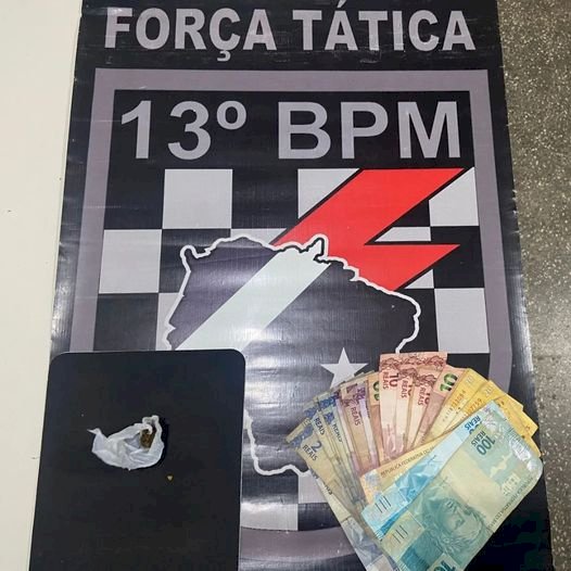 Em Paranaíba, Polícia militar prende autor de tráfico de drogas no bairro Industrial de Lourdes