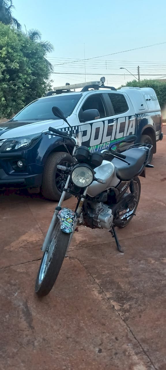 2º Pelotão da 2ª Cia do 2º Batalhão de Polícia Militar realizaram apreensão de um veículo adulterado