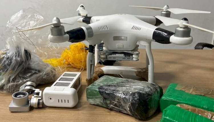 PM interrompeu esquema de uso de drones para tráfico em presídio; três suspeitos são presos