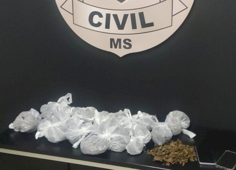 Polícia Civil prende casal de traficantes em Iguatemi