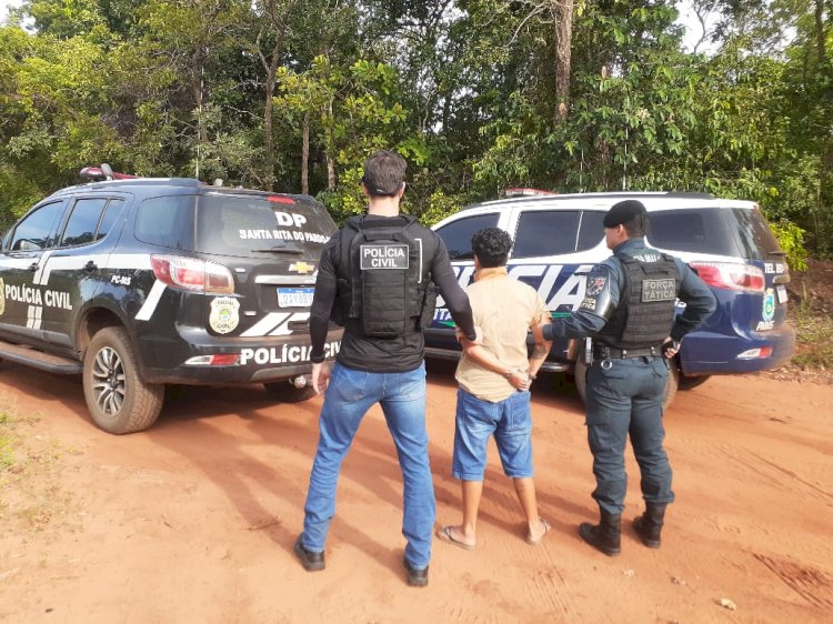 Polícias Civil e Militar prendem foragida no assentamento Mutum em Santa Rita do Pardo