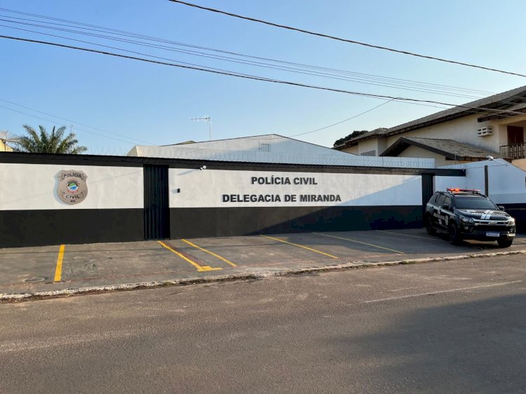 Suspeito de homicídio é preso por policiais civis em Miranda