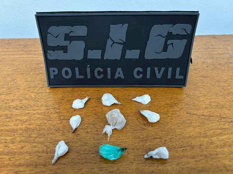 Polícia Civil prende em flagrante homem vendendo crack e cocaína em Três Lagoas