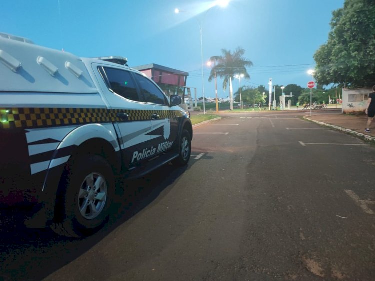 Guarnição de Força Tática realiza prisão de indivíduo com mandado de prisão em aberto em Paranaíba