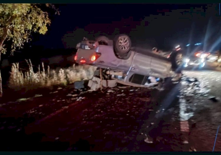 Violento Acidente entre Hilux e Corolla Deixa Quatro Feridos em Estado Grave na Rodovia