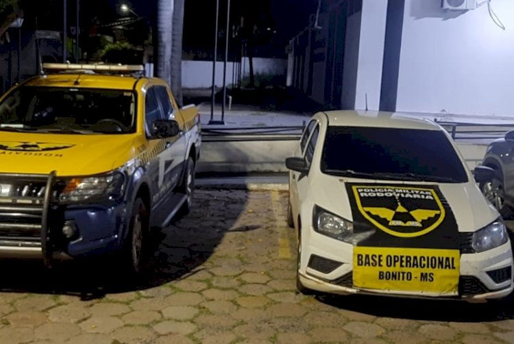 Homens alugam carro para circular em Campo Grande e são flagrados na região de fronteira pela PMRv