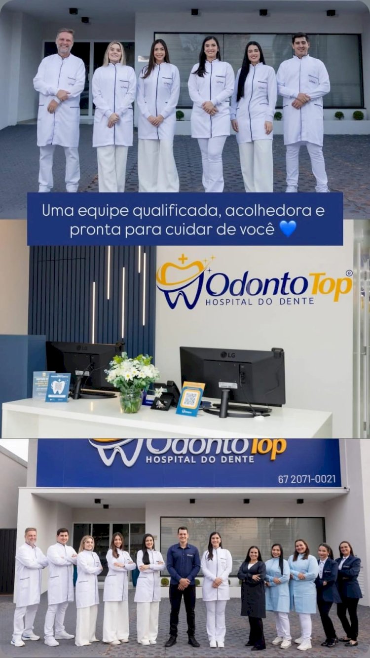 ODONTOTOP INAUGURA 86ª UNIDADE EM CHAPADÃO DO SUL COM ATENDIMENTO ATÉ AS 20H