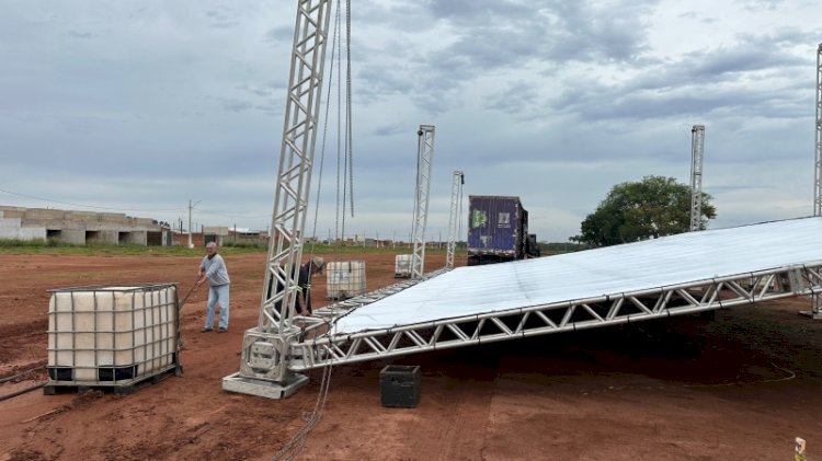 Chapadão do Sul prepara estrutura para receber a final do Estadual de Motocross
