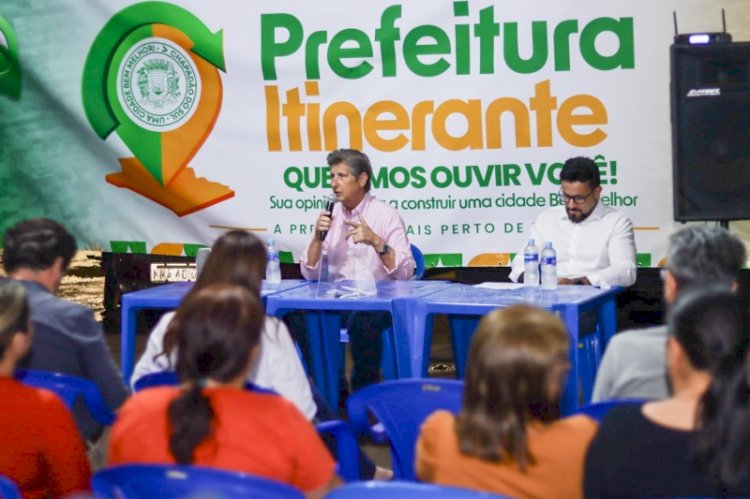 Primeira edição do Prefeitura Itinerante aproxima Gestão Municipal dos moradores dos bairros Planalto e Esperança